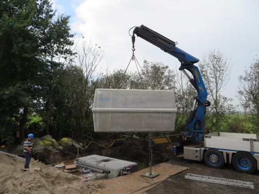 Concrete Silage Juice Collection Well