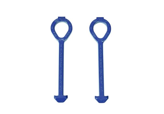 Set of lifting hooks for Stelcon slabs