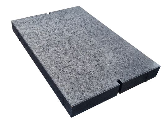 Concrete slab 120x80x12cm - Anthracite