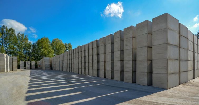 Megablock concrete 160x80x80cm