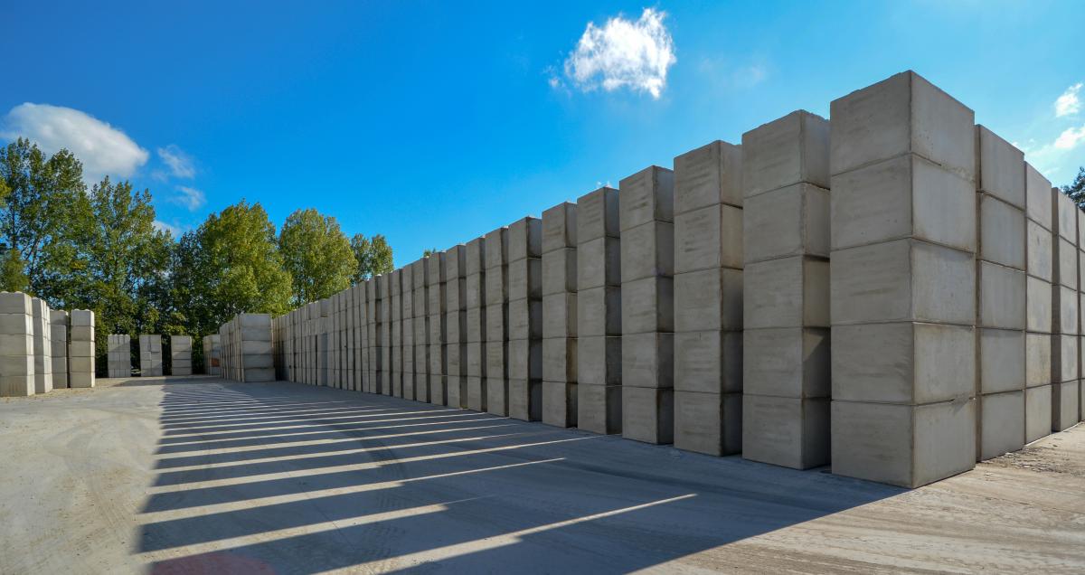 Megablock concrete 160x80x80cm